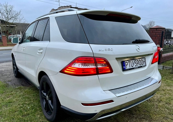Mercedes-Benz ML cena 75000 przebieg: 185500, rok produkcji 2011 z Turek małe 352